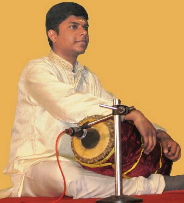 famous mridngam player gujarat