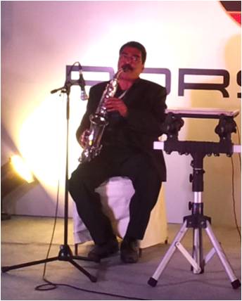 indian saxophone player gujarat
